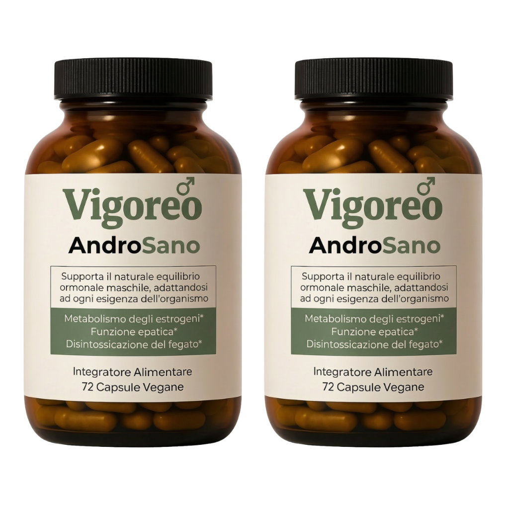 AndroSano™ | La Soluzione Completa per Riequilibrare gli Estrogeni Maschili in 14 Giorni