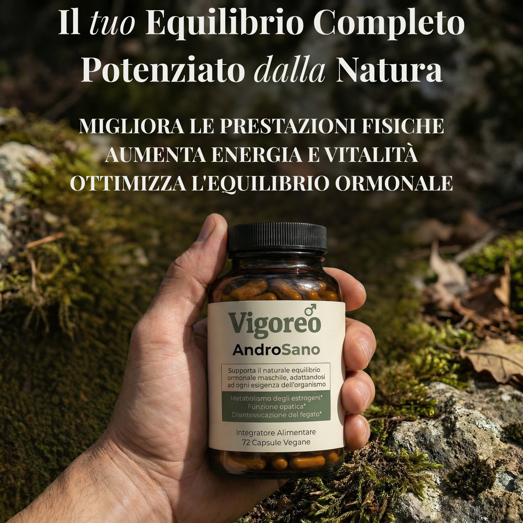 AndroSano™ | La Soluzione Completa per Riequilibrare gli Estrogeni Maschili in 14 Giorni
